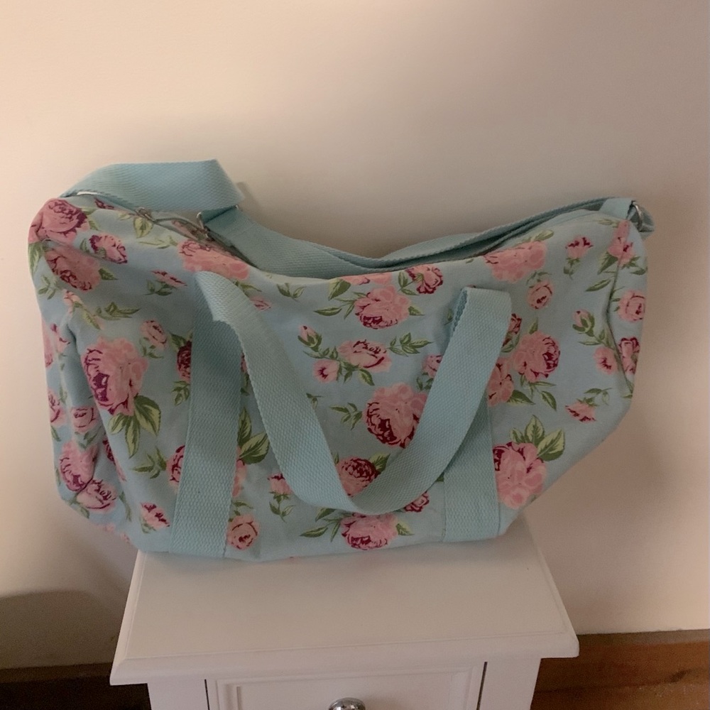 Cute Floral Duffle Bag